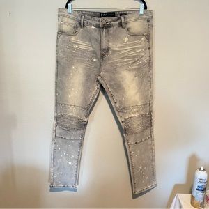 Men’s biker jeans